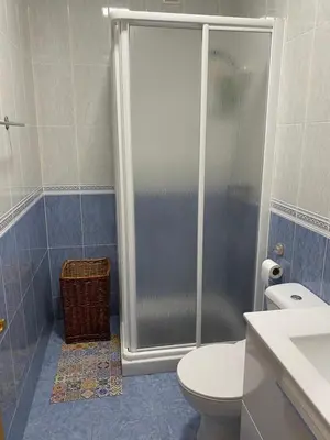 Un baño de Acogedor apartamento en el paraiso