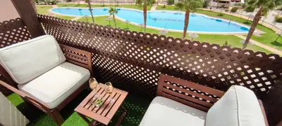 Piscina en o cerca de Ático de ensueño, El Toyo, Almería - Playas, Golf, Cabo de Gata