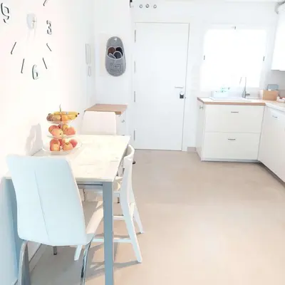 Una cocina o zona de cocina en Ático de ensueño, El Toyo, Almería - Playas, Golf, Cabo de Gata
