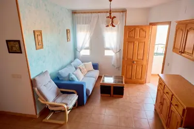 Zona de estar de Apartamento La Pergola Cabo de Gata