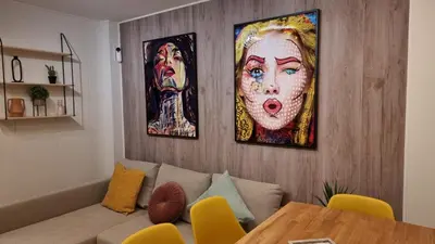 Zona de estar de Apartamento Luz de Luna Aguadulce