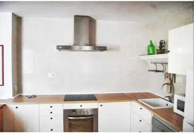 Una cocina o zona de cocina en Casa La Reja