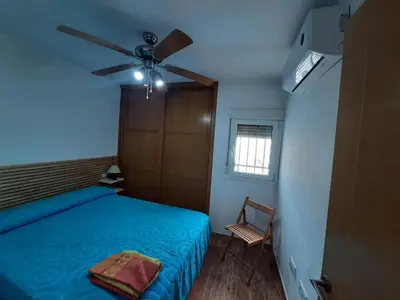 Cama o camas de una habitación en Apartamento Las Gaviotas