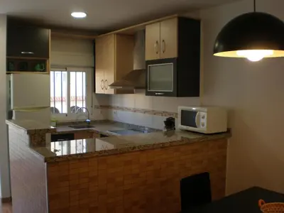 Una cocina o zona de cocina en Apartamento Las Gaviotas