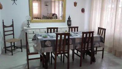 Zona de estar de Appartement bord de mer-Aguilas