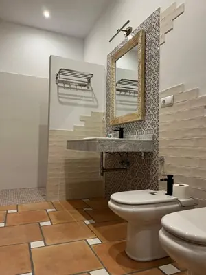 Un baño de El Carmen