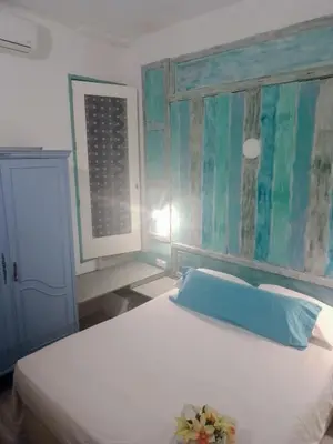 Cama o camas de una habitación en Casa Violette