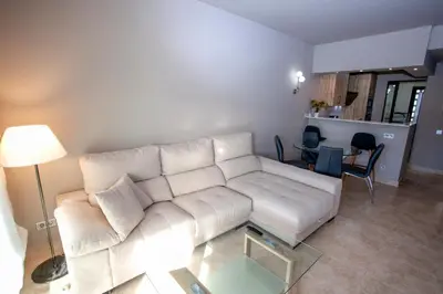Zona de estar de Penthouse Valle del Este Deluxe