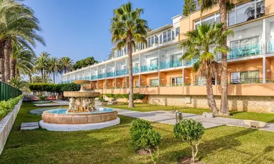 Jardín al aire libre en Playadulce