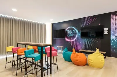 Zona de estar de Hotel Best Sabinal
