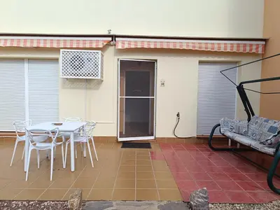 Zona de estar de Bahia de Vera apartamento Abaco