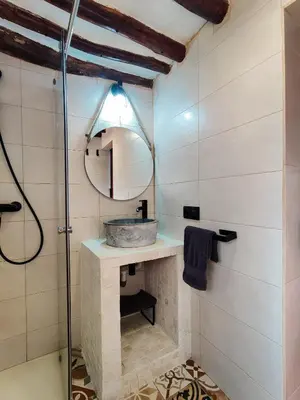 Un baño de Casa Serrano