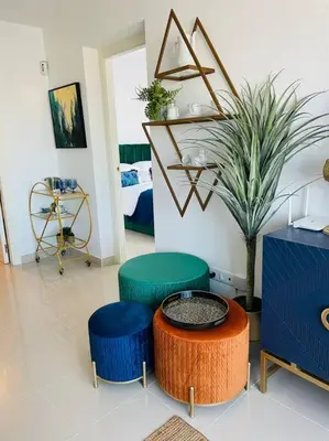 Zona de estar de Couples Only, beautiful 1 Bedroom Apartment in Victoria Building