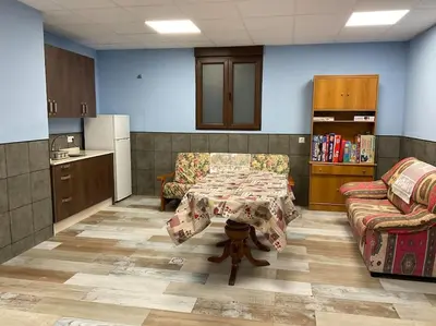 Una cocina o zona de cocina en Alojamiento rural Casa Clara la Pescaora