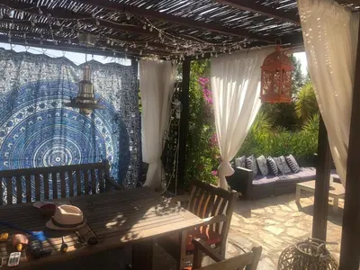 Zona de estar de Holiday Home Near Albox