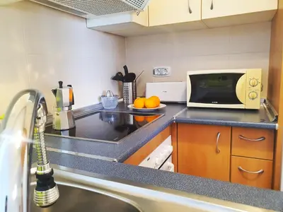 Una cocina o zona de cocina en Espectaculares vistas con todo confort - by Aloha Palma