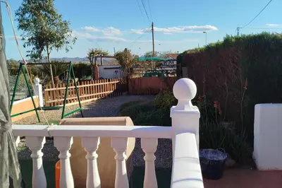 Un balcón o terraza de Lorca - Cottage - Sleeps 4 - Pet Friendly - Pool