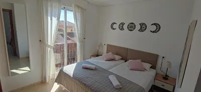 Cama o camas de una habitación en Alto de Torremar - Vera Playa Naturista FKK