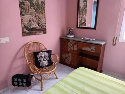 Cama o camas de una habitación en Vela Mar Alta