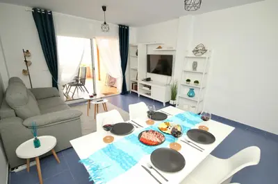 Zona de estar de Xposure beach apartment