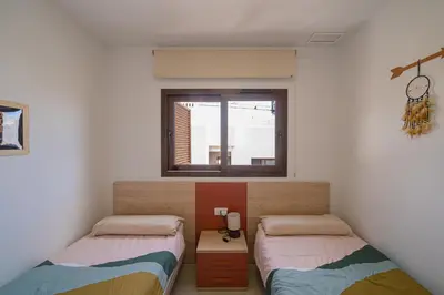 Cama o camas de una habitación en Calma