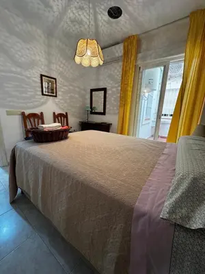 Cama o camas de una habitación en VELAMAR BAJA