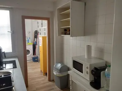 Una cocina o zona de cocina en Apartamento a 70m de la Playa