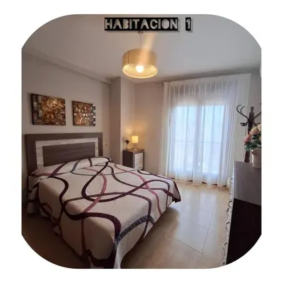 Cama o camas de una habitación en Apartamento nuevo en pleno centro.