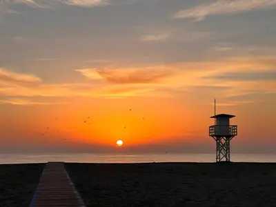 Amanecer o atardecer desde el apartamento o alrededores