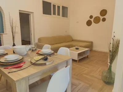 Zona de estar de El Nido Alojamiento Turístico