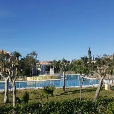Piscina en o cerca de Estudio en Urbanización naturista con piscina junto al mar