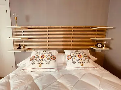 Cama o camas de una habitación en Apartamento Cerro del Aire