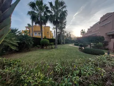 Jardín al aire libre en Ático Chipre naturist FKK Vera-playa