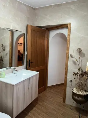 Un baño de la cueva de guadix