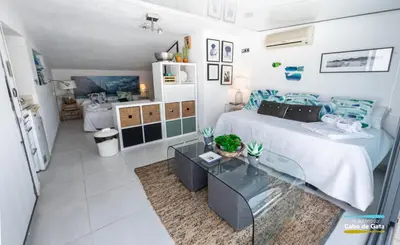Cama o camas de una habitación en SUITE DE SAN JOSE