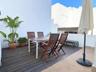 Un balcón o terraza de Casas de la Loma, Macenas Resort